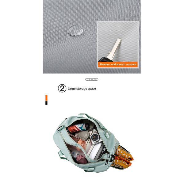 Sacs de sport étanches à l'eau pour hommes, femmes et enfants Sacs de voyage respectueux de l'environnement