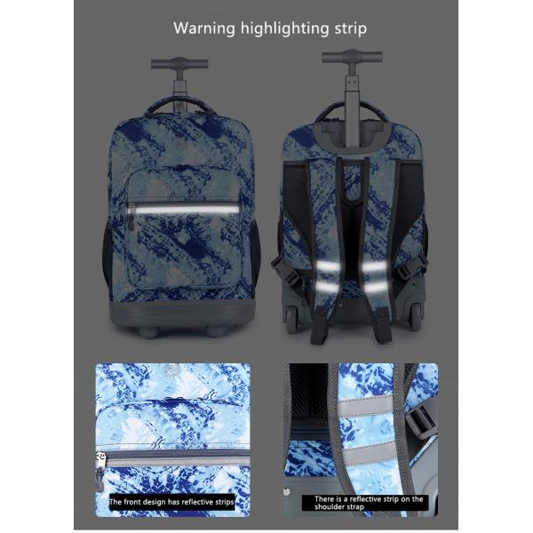 Юнисекс средняя школа детский роликовый рюкзак многофункциональный для студентов