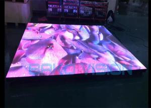 Waterproof Dance Floor Stage Rental LED Display Optional Interactive Effect 3