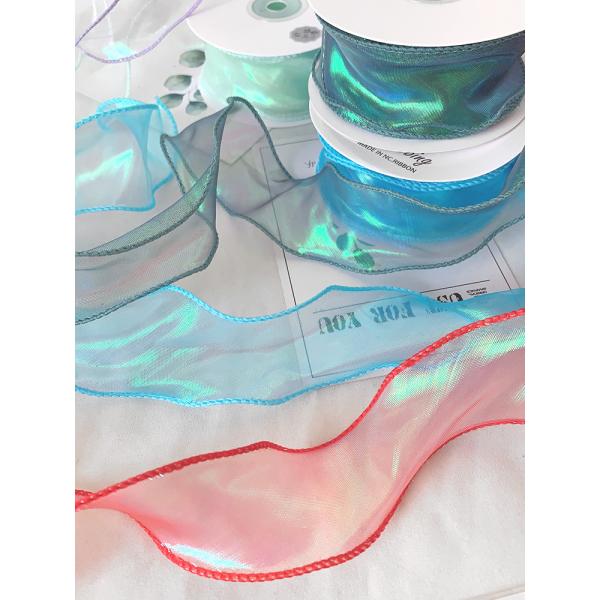 40мм полиэстерная лента с атласным краем