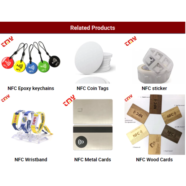 Plastic Custom RFID Lables NFC 213 215 216 Waterproof Custom Square Epoxy Anti-Metal Nfc Tag for Sharing Contact Information
