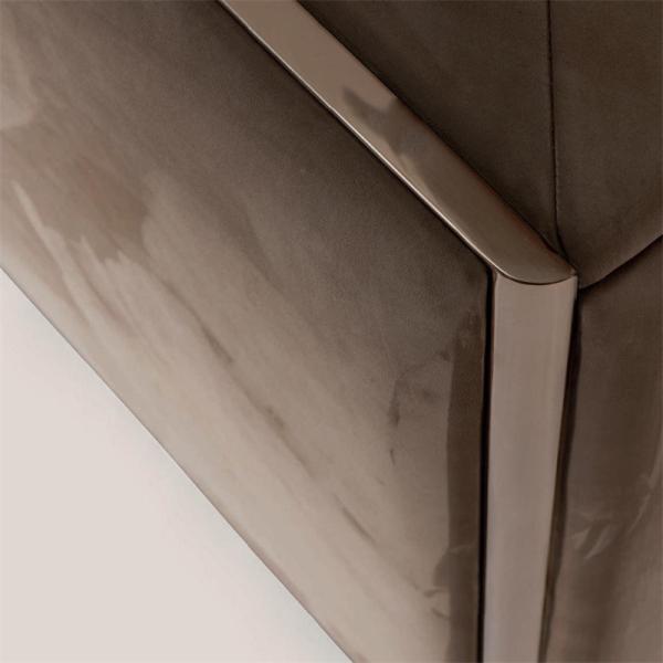 Frosted Modern Cloth Sofa 0.9x0.8m Luxury Living Room Furniture Sets