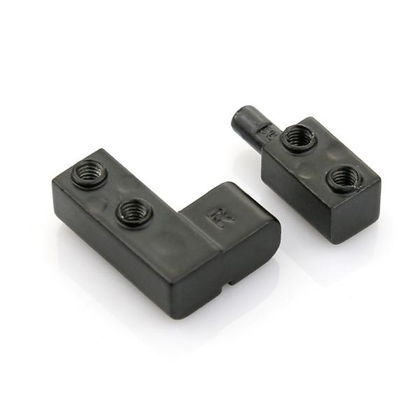 Zinc Alloy Die-casting Cabinet Black Small Mailbox Hinge Metal Hinge