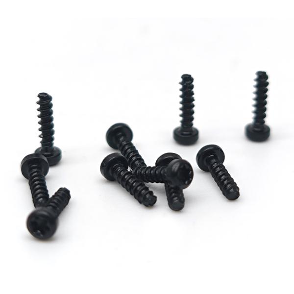 Stainless Steel Black Oxide Torx PT Thread Mini Screw for Plastic