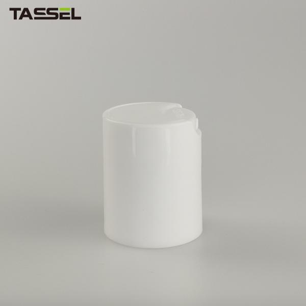 20/415 24mm Flip Top Cap White Flip Top Disc Top Cap For Shampoo Gel Lotion