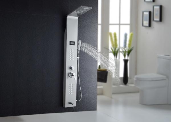 304 Stainless Steel ROVATE Thermostatic Shower Panel For Bathroom Washing