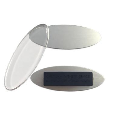 O nome da empresa N35 70X24Mm reusável oval pequeno etiqueta magnético