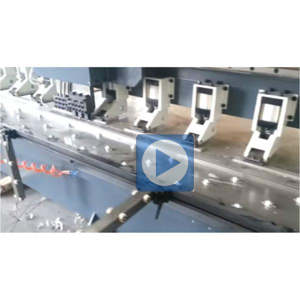 Aluminum Sheet CNC V Grooving Machine Steel Door Making Machinery 4mm Sheet Matel