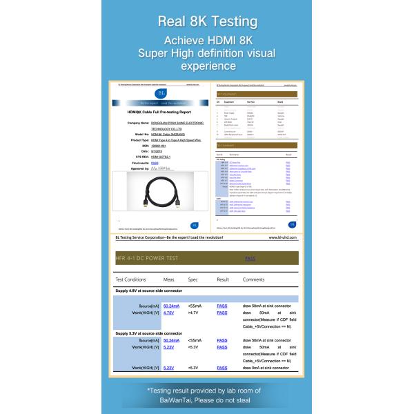 28Awg Copper Ultra HDMI Cable Hdmi  48Gbps Custom Logo