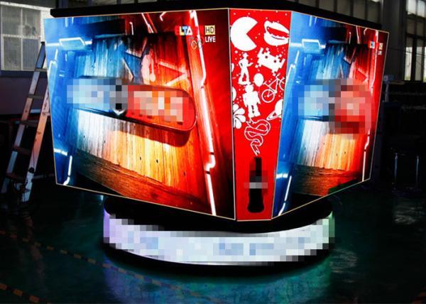 Die Casting Aluminum 360 Degree Screen , P3 Video Display Wall With SMD2121
