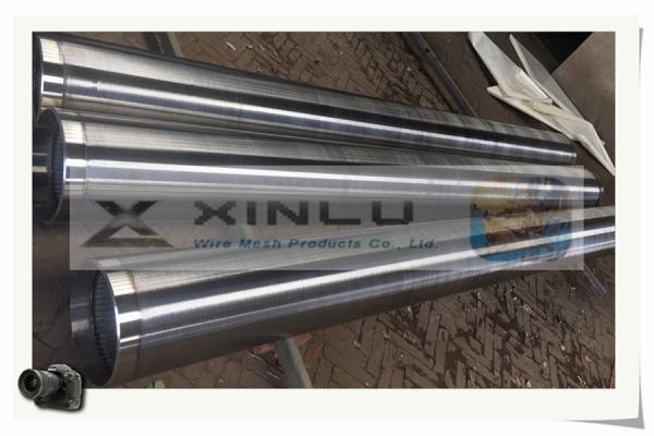 Sand Control Water Well Filter 168mm 304L 321 Stainless Steel Screen Tube