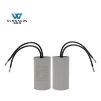 CBB60 450V 5.0UF Capacitor de película de poliéster 100 fios 40 / 85/ 21 Capacitor de funcionamento