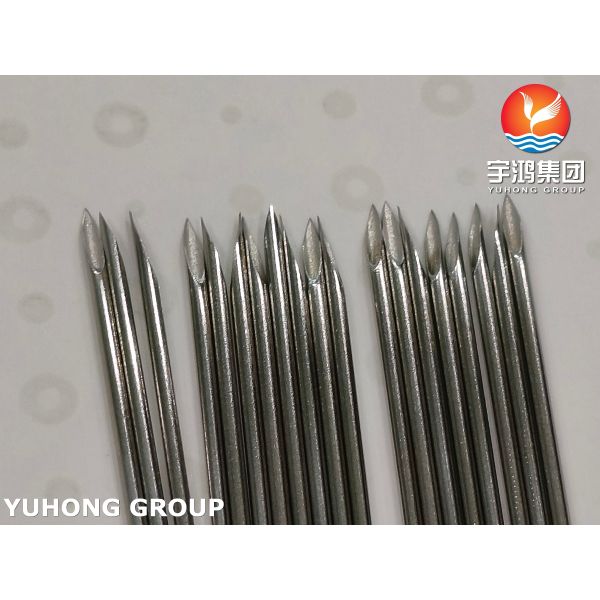 Stainless Steel Medical Tri-bevelled Veterinary Needle Tube / Cannula For Injection 16G