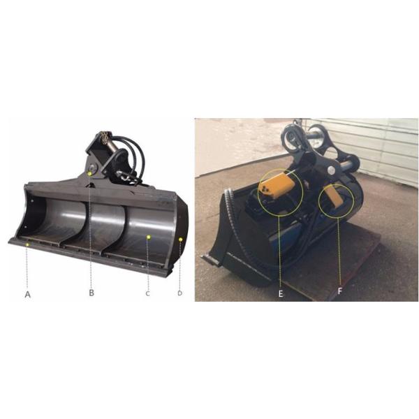 Подгонянный экскаватор опрокидывая ведро для KOMATSU Хитачи Kato Kubato