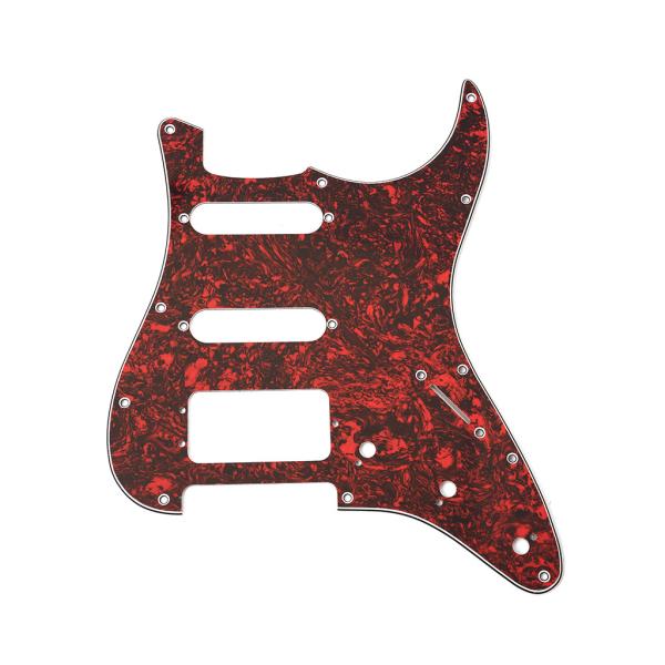 3Ply SSH Electric Guitar Pickguard Scratch Plate And Back Plate Set For American ST Style Electric Guitar