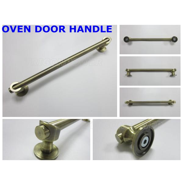 Freestanding Oven / Stove Door Handles Carbon Steel Material With Good Heat Resistance