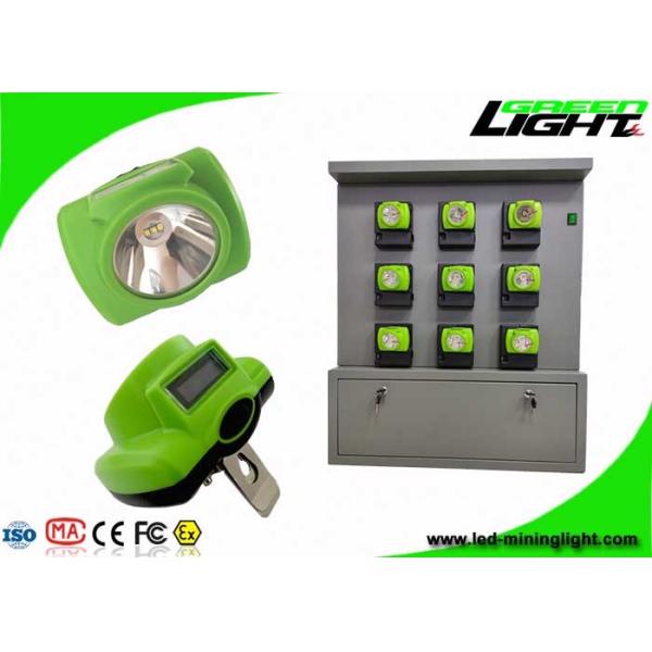 IP68 Waterproof Miner Safety Lamp , Miners Helmet Light With Li - Ion Battery