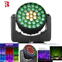 Venda em Grosso Lâmpadas de cabeça móvel poderosas 37 * 15W Bee Eye Pixel Led Beam Wash ZOOM Rotação DMX 512
