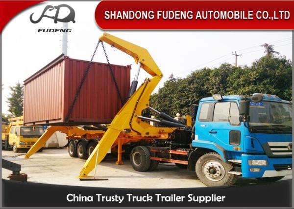 40 Foot Container Side Lifter Crane Truck Trailer  Heavy Load Capacity