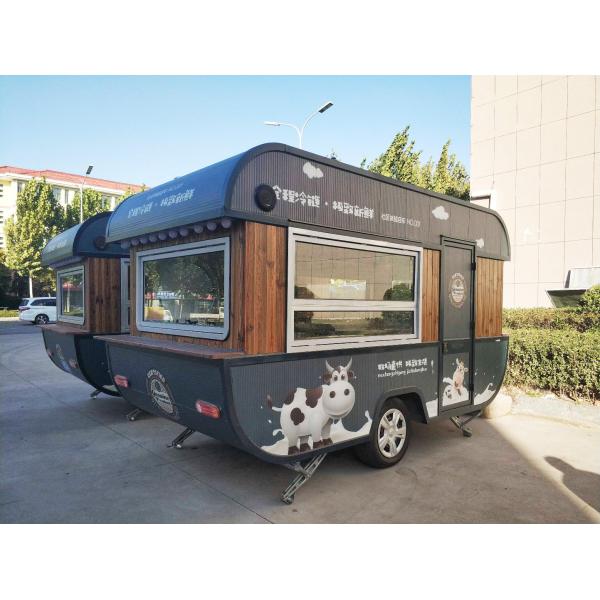 Австралия Стандартный мобильный прицеп для открытого питания Кофе Мороженое Горячая собака Пицца Перекусы Возврат