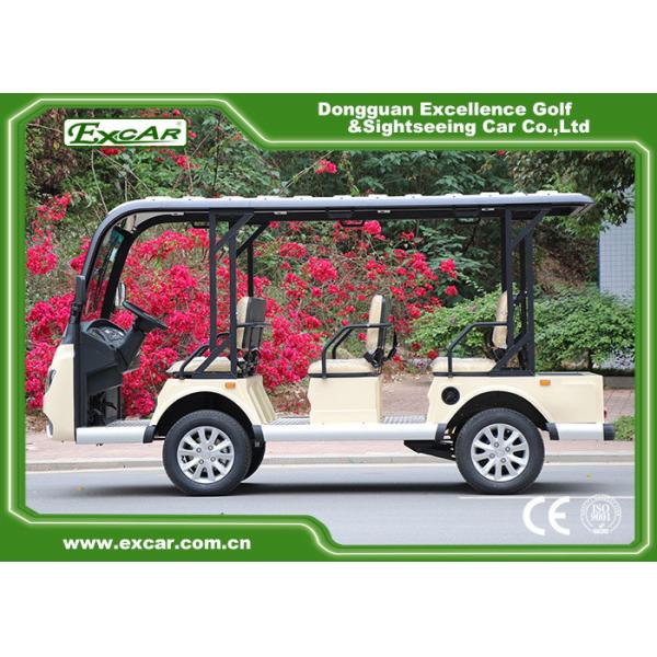 Excar 8 Seaters Sightseeing Electric Shuttle Bus 72V Tourist Car