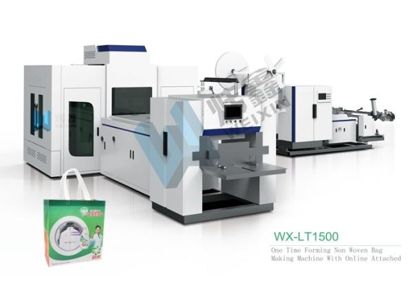 T - Shirt Non Woven Fabric Manufacturing Machine / Auto Bag Making Equipment