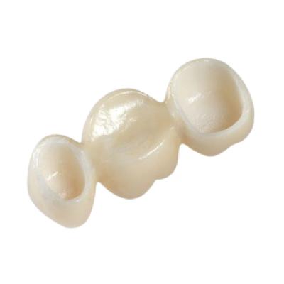 Natural bonito todo o material cerâmico bom Biocompatibility da zircônia da coroa