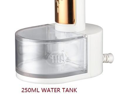 Vaporador de vestuário elétrico portátil para casa ou viagem 220V 250ml Capacidade do tanque de água