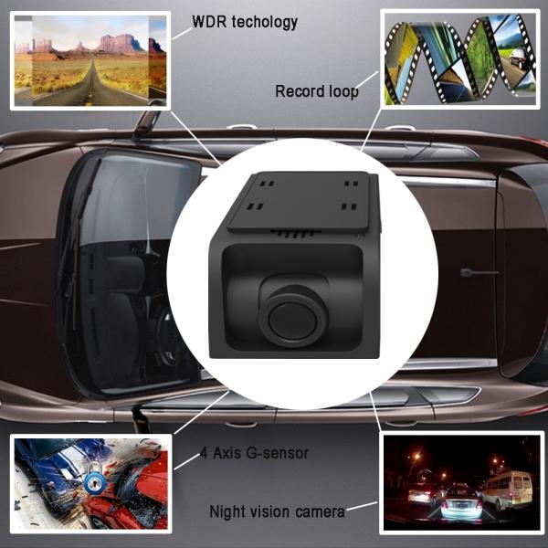 Night Vision 4G Wifi Dvr Camera For Compact Vehicle Car Black Box Hd 1080P Camera