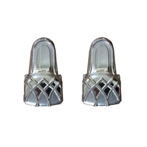 PP Or ABS Material Funeral Coffin Decorative Coffin Parts With Steel Bars