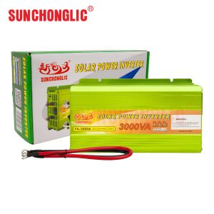 3000VA 24V to 220V Modified Sine Wave Solar Power Inverter with 5V USB Interface for Off-Grid Systems