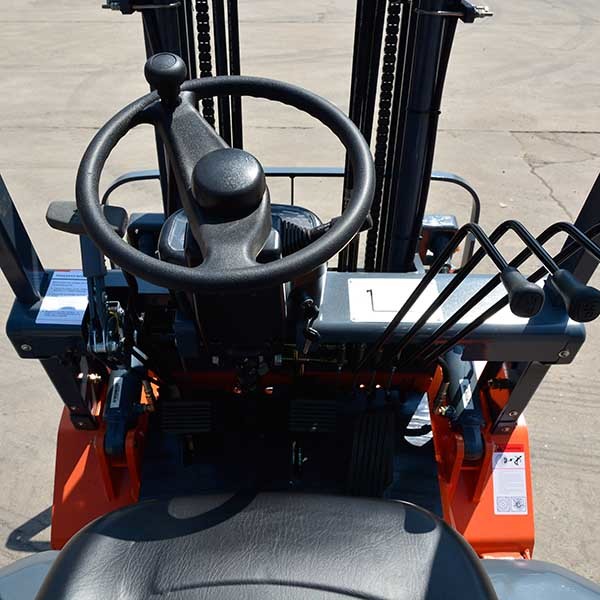 Duplex Mast 3m 1.5 Ton Diesel Forklift Truck XINCHAI 485 Diesel Engine