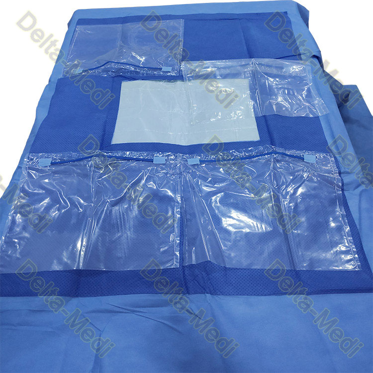 SBPP+PE SMS SMMS SMMMS SMF сердечнососудистые задрапировывают с мешками 20gsm - 60gsm
