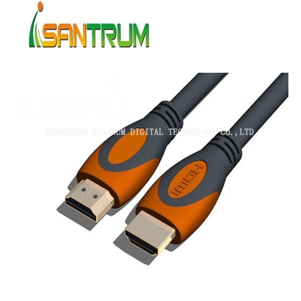 Metal shell Blue HDMI Cable Ethernet  3D