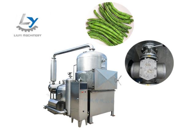 Continuous Type Vacuum Fried Chips Machine / Automatic Fryer Machine Durable