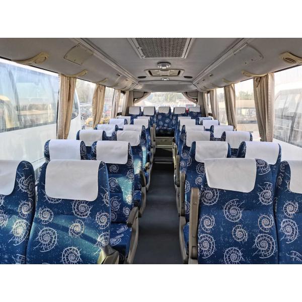 Автобус тренера Passager города челнока мест бренда 30-39 Kinglong используемый XMQ6771 для продажи