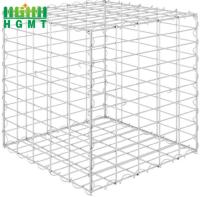Fio de aço galvanizado Mesh Basket For Retaining Walls de 1mx0.5mx0.5m Gabion