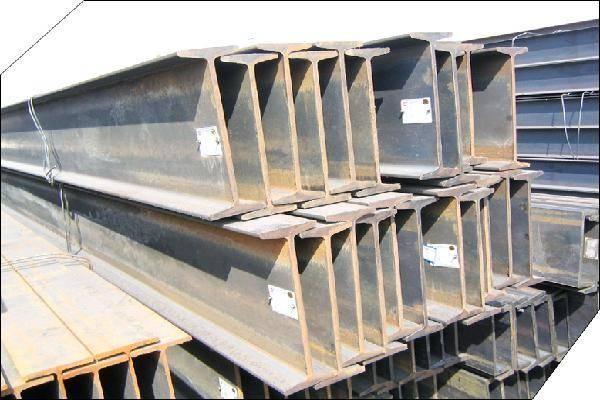 Black Hot Rolled Steel H Beam High Surface Hardness Costomized