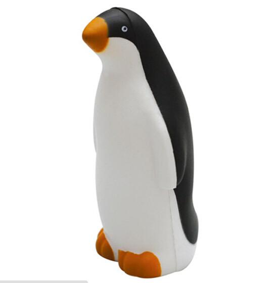 New promotion gift creative product penguin Relief Stress Ball customed logo
