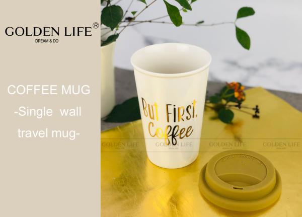 Travel Size Christmas Themed Mugs Silicone Lid BSCI  DISNEY ISO9001 Certificated