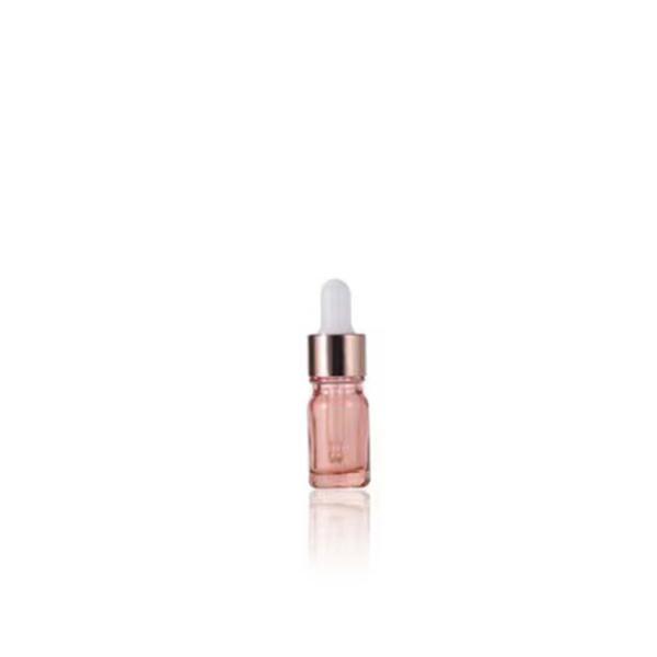 Bouteille de gouttelette d' huile essentielle en verre rose de 10 ml à 100 ml