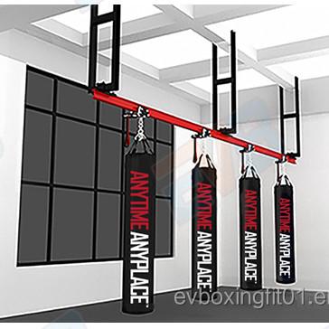 Ceiling Mount Boxing Heavy Bag Rack Movable Top Mounted Rail Punching Bag Rack