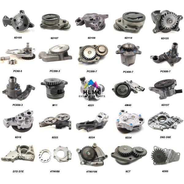 6251-51-1001 Engine Oil Pump SAA6D125E Excavator PC400-6 PC400-7 PC400-8 Wheelloader WA470-3 WA470-6