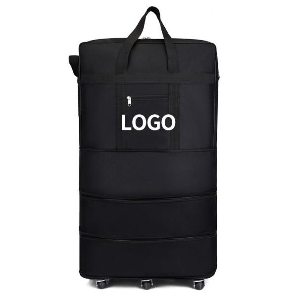 OEM Multipurpose High Quality Waterproof Oxford Duffel Bag Large Capacity Lightweight Foldable Travel Bag With Wheels