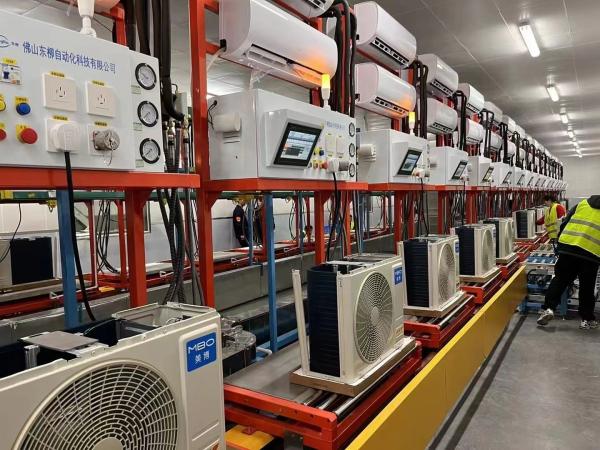 Machine de charge de réfrigérant de remplissage au gaz de 280 kg pour la chaîne de montage AC et HP