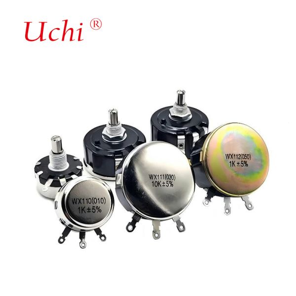Potentiomètre bobiné monoculaire WX111 Résistance réglable 1w Potentiomètre rotatif de précision