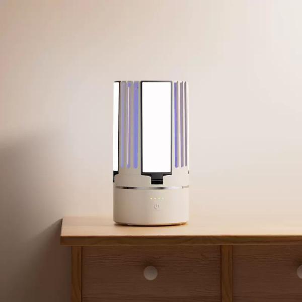 JZ 3 in 1 USB Rechargeable Night Light and Mosquito Killer Lamp for Camping and Traveling Bug Zapper with 4000mah Big Battery