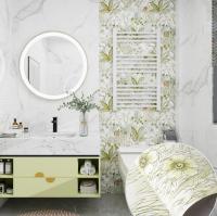 PVC auto-adhésif imperméable à l'eau à l'huile à l'humidité à l'épreuve naturel papier peint murale pour la transformation de salle de bain chambre moderne