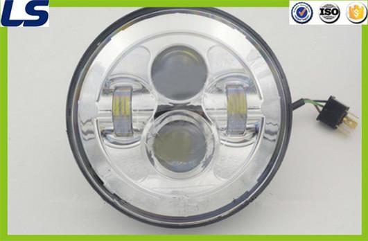 7 Osram White Amber LED Headlight for Harley Jeep Wrangler Jk Tj Lj Unlimited