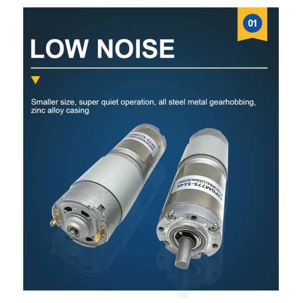FT-42PGM775 DC Planetary Gear Motor Reduce Speed Increase Torque